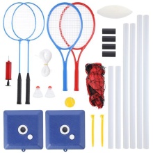 Nils Camp Leisure Set NT300 (including net, rackets, shuttlecock, volleyball, tennis ball)