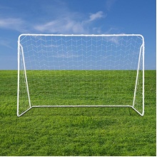 Nils Camp Football Goals NT7888 with Training Panel - 215cm - white