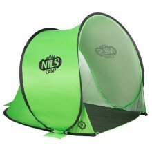 Nils Camp Beach Shelter NC3173 (UV Protection, Self-Assembling) 140x110x110cm Green