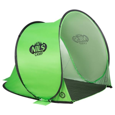 Nils Camp Beach Shelter NC3173 (UV Protection, Self-Assembling) 140x110x110cm Green