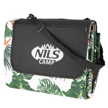 Nils Camp Picnic Blanket NC8008 (Flamingo Design) green 220x200cm