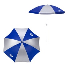 Nils Camp Beach Umbrella NC7813 (UV Protection) blue/white - 180x160x100cm