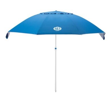 Nils Camp Beach Umbrella NC7822 XL (UV Protection) blue - 220x190x125cm