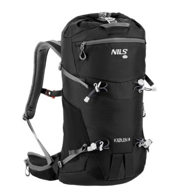 Nils Camp Hiking Backpack NC1938 Kjolen (for day and multi-day hikes) black/grey 40 litres