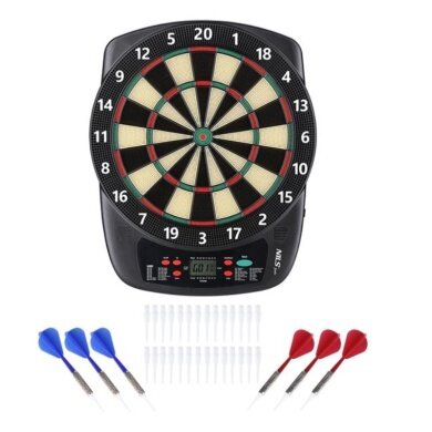 Nils Fun Electronic Dartboard TDE03 for up to 8 players (including 6 darts)