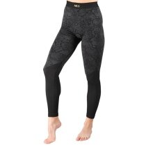 Nils functional underwear base layer trousers pink (moisture transport, warm) black/grey ladies