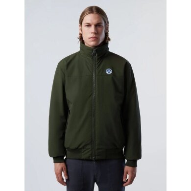 North Sails Transition Jacket Sailor Jacket (stand-up collar, waterproof, windproof) forest green Men