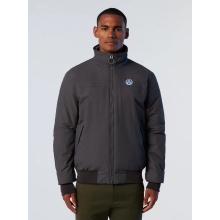 North Sails Transition Jacket Sailor Jacket (Stand-up collar, waterproof, windproof) asphalt grey Men