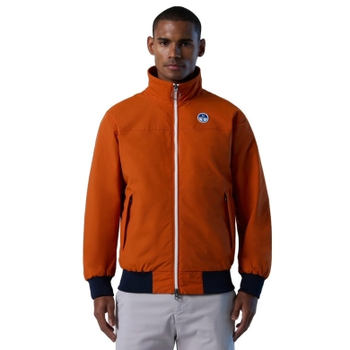 North Sails Transition Jacket Original Sailor (stand-up collar, water-repellent) orange Men