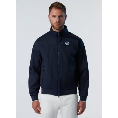 North Sails Transition Jacket Sailor 2.0 (stand-up collar, water-repellent, lightweight) navy blue Men