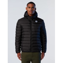 North Sails Winter Padded Jacket Sky Hoodie Jacket (waterproof) black Men