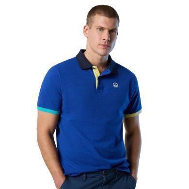 North Sails Casual Polo (Cotton) Royal Blue Men