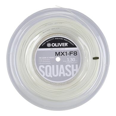 Oliver Squash String MX1 F8 white 200m roll