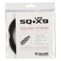 Oliver Squash String SQ X9 black 10m set