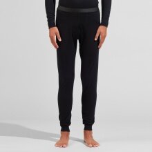 Odlo Functional Leggings Merino (100% Merino Wool, Fabric Thickness 200) Underwear Black Men