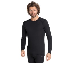 Odlo Long Sleeve Active Warm Eco (warm, soft, brushed inside) Underwear black Men