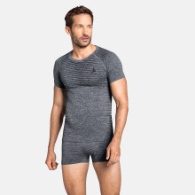 Odlo Functional Underwear Tshirt Crew Neck Performance Light Base Layer grey mottled Men