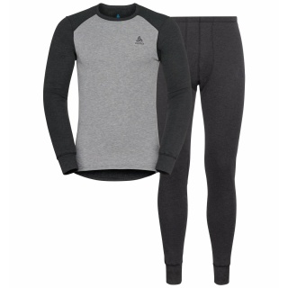 Odlo Long Sleeve Shirt + Trousers Active Warm Eco (warm, excellent moisture management) Underwear dark grey Men