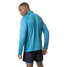 Odlo Sport Long Sleeve Shirt Essential 1/2 Zip (reflective details) blue Men