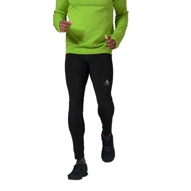 Odlo Running Tights Winter-Tights X-Alp (actively warms, dirt and water repellent) black/grey Men