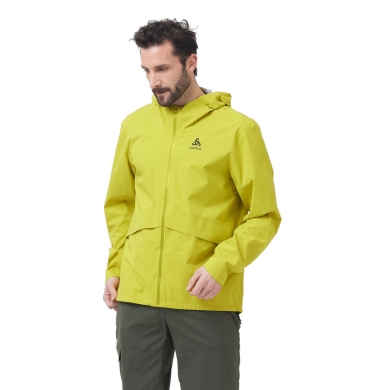 Odlo Rain Jacket Ride 365 (waterproof, breathable) yellow Men