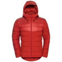 Odlo Winter Jacket Severin N-Thermic Insulated with Hood (water-repellent, windproof, breathable) red Men