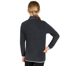 Odlo Functional Long Sleeve Shirt 1/2 Zip Roy (warm, soft, brushed inside) grey/black Kids