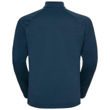 Odlo Fleece Long Sleeve Shirt 1/2 Zip Besso (warm, Stretch Fleece) Blue Green Men