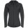 Odlo Fleece Jacket Ascent Performance Wool Warm Mid Layer with Hood (Merino Wool) Grey Women