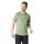 Odlo Hiking/Leisure Tshirt Crew Neck Ascent Performance Wool 130 with Landscape Print loden green Men