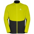 Odlo Softshell Jacket Markenes (water-repellent, windproof, breathable) yellow/black Men