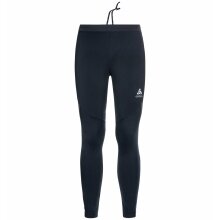 Odlo Running Tights Winter-Tights Ceramiwarm (unrestricted freedom of movement, water-repellent) long black Men