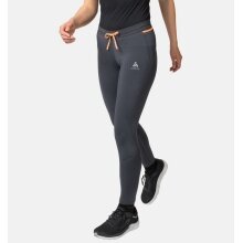 Odlo Running Tights X-Alp Winter (actively warms, freedom of movement, dirt and water repellent) blue/grey Women