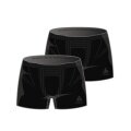 Odlo Boxershorts Fundamentals Underwear black Men - 2 Pack