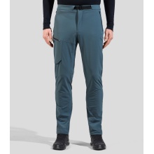 Odlo Hiking Trousers Ascent Pant (excellent freedom of movement, lightweight, waterproof) long navy blue Men