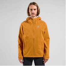 Odlo hiking jacket Aegis 2.5 layer hardshell (waterproof, breathable) orange men