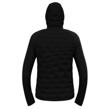 Odlo Hooded Jacket Zeroweight Insulator Half-Zip (warm, 4-way stretch) black men's