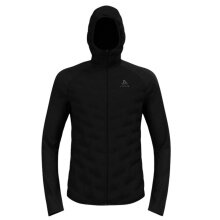 Odlo Hooded Jacket Zeroweight Insulator Half-Zip (warm, 4-way stretch) black men's