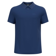 Odlo Hiking/Leisure Polo Essential Solid (comfortable fit, cotton/polyester) navy blue Men