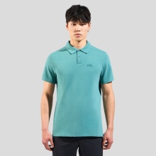 Odlo Hiking/Leisure Polo Essential Solid (comfortable fit, cotton/polyester) arctic blue Men