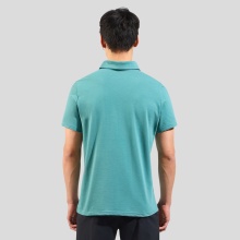 Odlo Hiking/Leisure Polo Essential Solid (comfortable fit, cotton/polyester) arctic blue Men