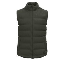 Odlo Quilted Vest Severin N-Thermic (lightweight, waterproof, warm) dark green Men