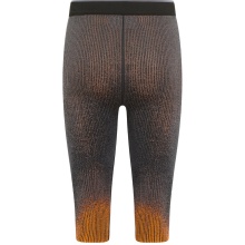 Odlo Functional Underwear 3/4 Pants Performance Warm Blackcomb (seamless, freedom of movement) blue/orange Men