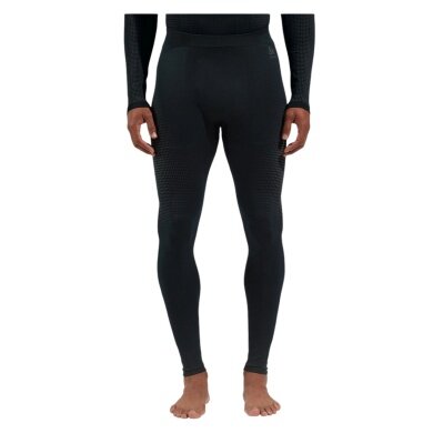 Odlo Performance Warm Functional Underwear Base Layer Trousers (seamless, fitted) black men's