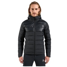 Odlo Winter Jacket Severin N-Thermic Insulated with Hood (water-repellent, windproof, breathable) black men's