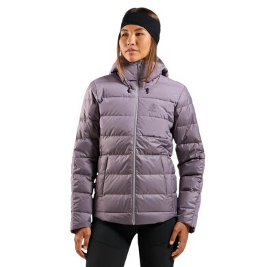 Odlo Winter Jacket Severin N-Thermic Insulated Hooded (water-repellent, windproof, breathable) purple ladies