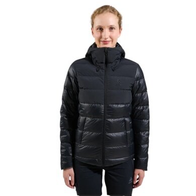 Odlo Winter Jacket Severin N-Thermic Insulated Hooded (water-repellent, windproof, breathable) black ladies