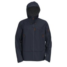 Odlo hiking jacket X-Alp 3L (hardshell, hood, waterproof) dark blue men