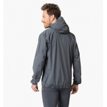 Odlo Functional Jacket Zeroweight (waterproof, breathable, reflective details) grey Men