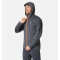 Odlo Functional Jacket Zeroweight (waterproof, breathable, reflective details) grey Men